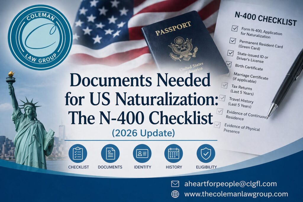 Documents Needed for US Naturalization: The N-400 Checklist