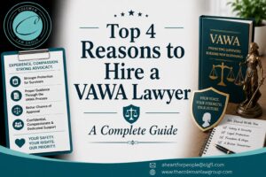 Las 4 razones principales para contratar a un abogado especializado en la ley VAWA