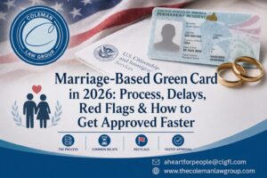 Tarjeta verde por matrimonio