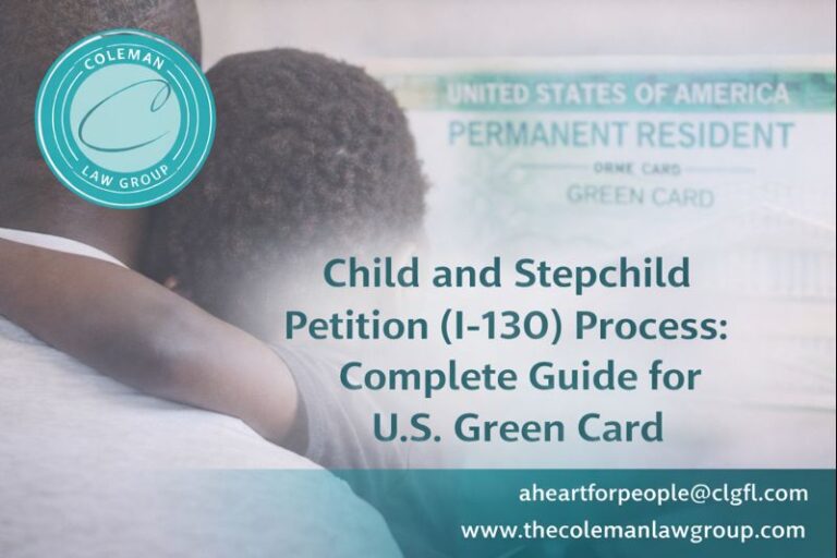 A Guide for Sponsorship of Stepchild for U.S. Green Card
