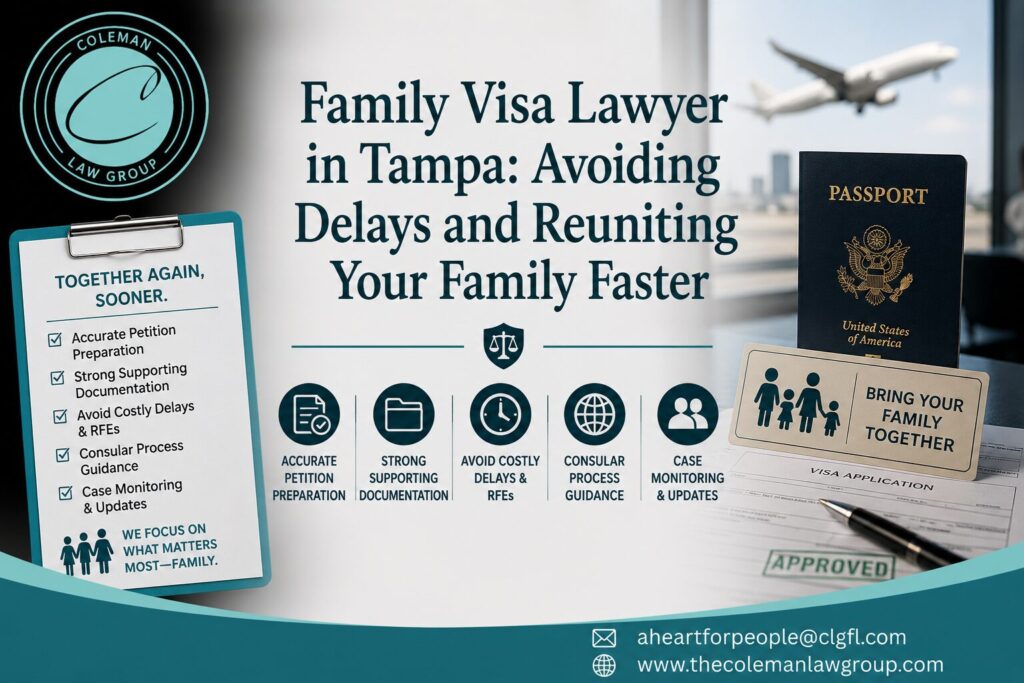 Abogado de visados de familia en Tampa