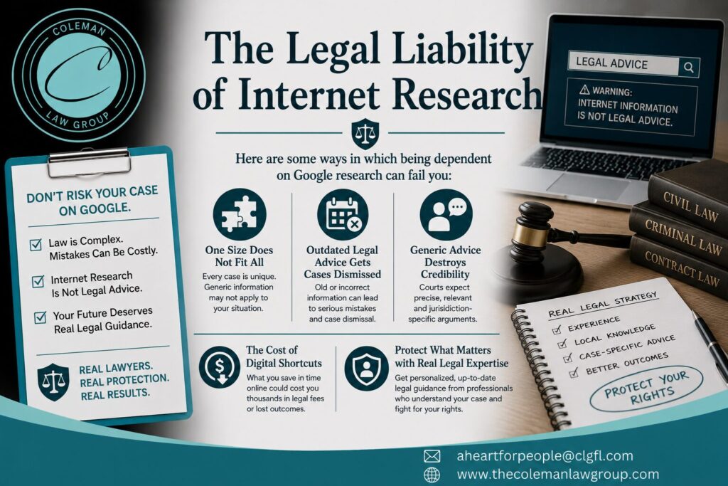 The Legal Liability of Internet Research