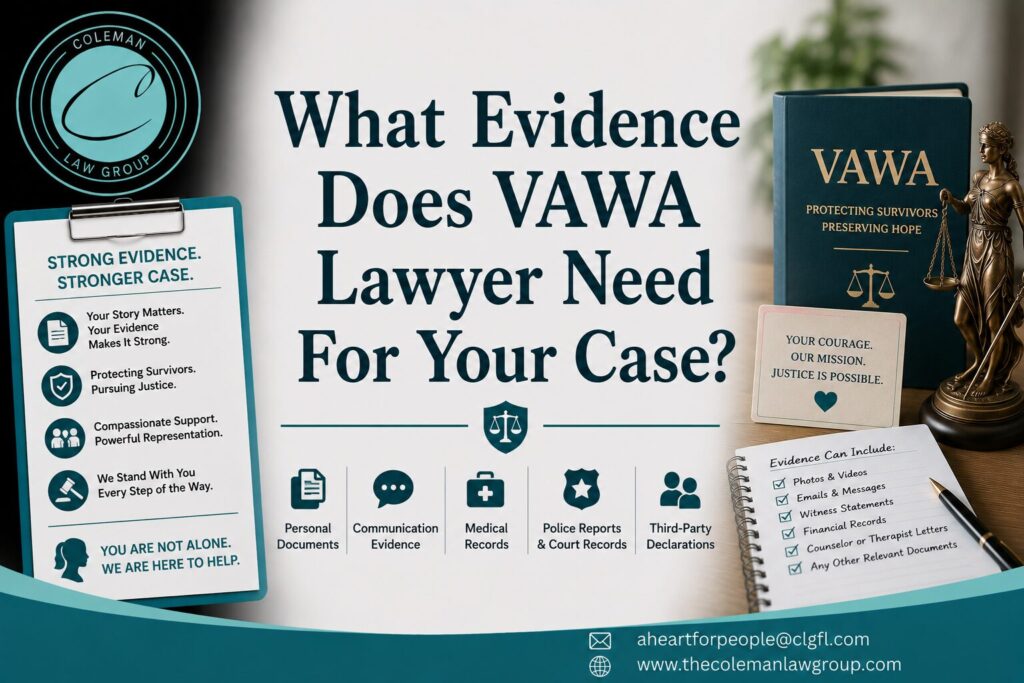 What Evidence Does a VAWA Lawyer Need