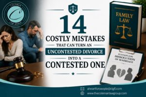 Uncontested Divorce Into a Contested One