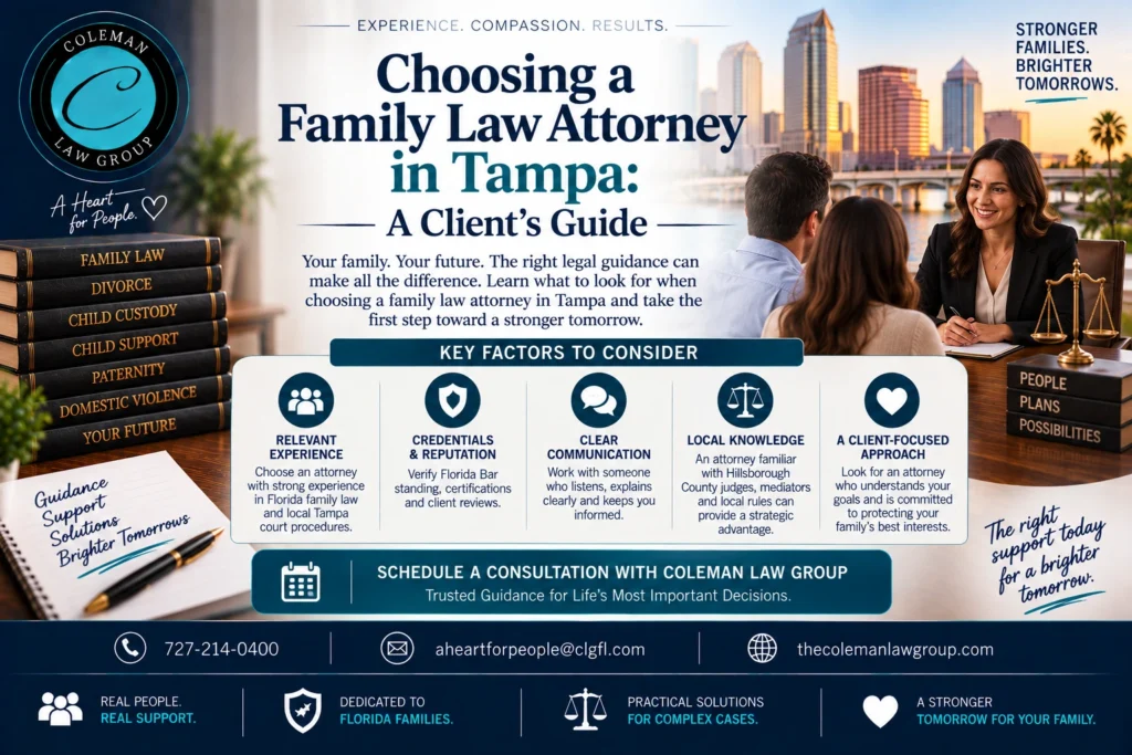 hiring family law attorney tampa - guide