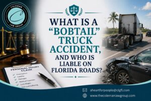 Accidentes con camiones «Bobtail» en Florida