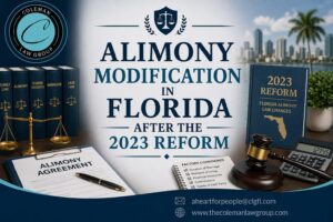 Florida Alimony Modification After the 2023 Law Changes