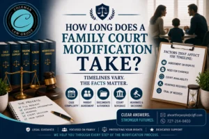 duration of family court modification