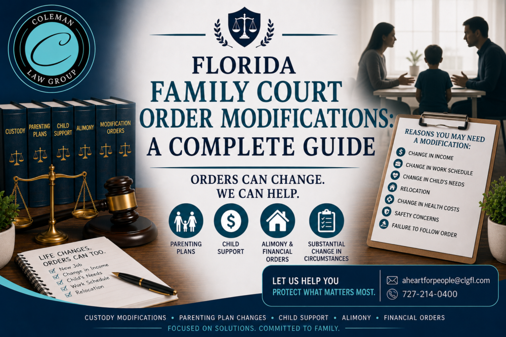 florida modification guide