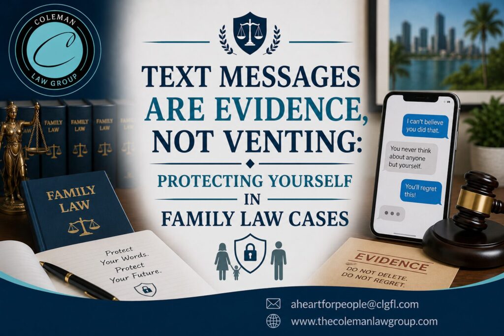 Text Messages are Evidence
