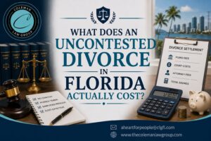 uncontested divorce cost in Florida