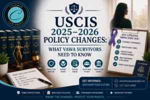 Cambio en la política de la USCIS sobre la ley VAWA - 2026