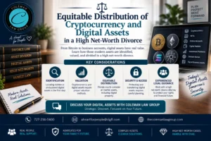 digital asset distribution in high-net-worth divorce
