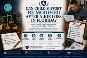 job loss affect child support petition