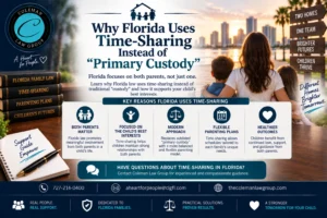 time-sharing concept instead of primary custody