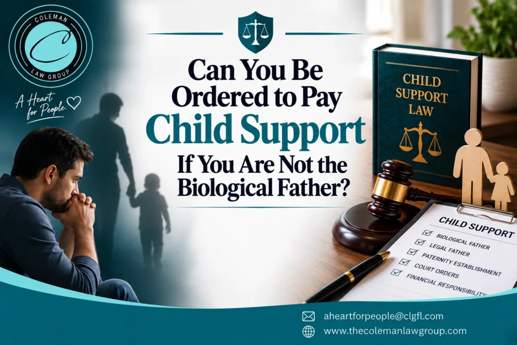 Child Support and biological father