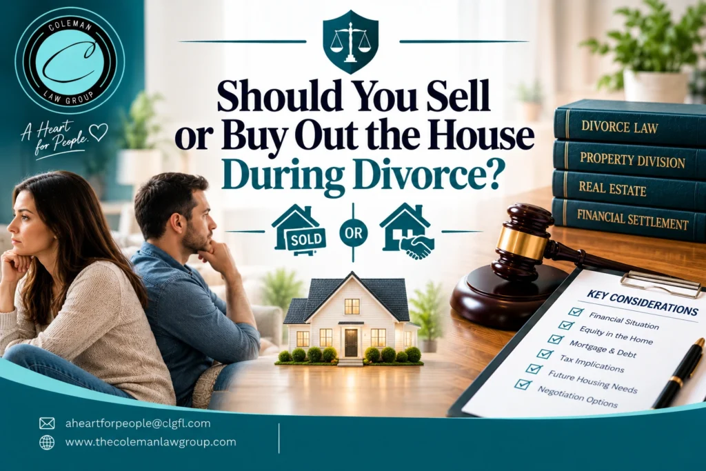 sell or buy out the house during divorce - guide